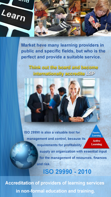 Learning Service Provider Management System ISO 29990
